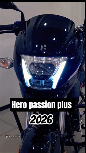 New hero passion plus 2026 price mileage review walkaround #passion #passionplus #onroadprice #2026