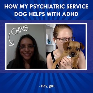 33K views · 726 reactions | How My Psychiatric Service Dog Helps With ADHD! | How to ADHD | Facebook