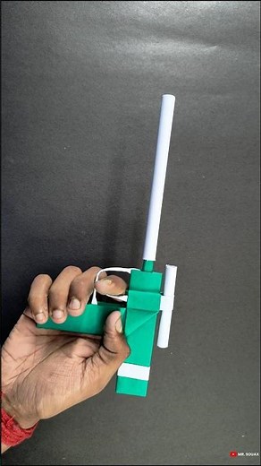 Paper ka Pocket Size Uzi 💥 (No Glue)