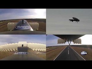 DARPA / Aurora Flight Sciences, VTOL X-Plane, sub-scale electric ducted fan prototype flight-testing