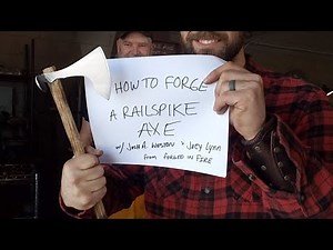 How To Forge A Rail Spike Axe