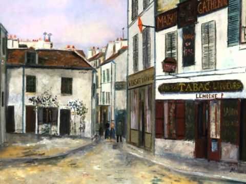 French Painter Maurice Utrillo
