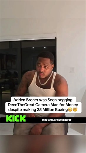 Adrien #Broner was Seen begging #Deen TheGreat Camera Man for #Money #Cameraman ￼