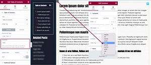 Table of Contents widget | Elementor