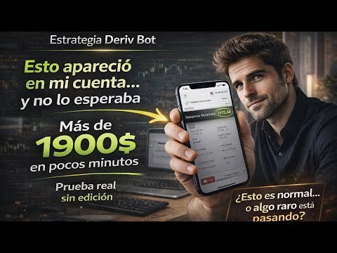 Día 4 del reto | Probando Deriv Bot Trading en cuenta real… ¿puede mantener la consistencia? #Deriv