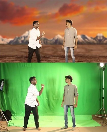 After effects matte painting breakdown | Keying & Compositing |