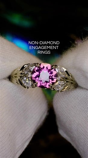 Unique Non-Diamond Engagement Rings for Timeless Love