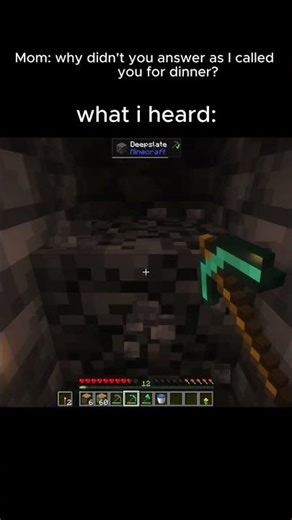 Minecraft over Dinner #minecraft #shorts