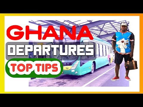 GHANA DEPARTURES : STEP BY STEP // PROCEDURE // for FIRST TIME Flyer