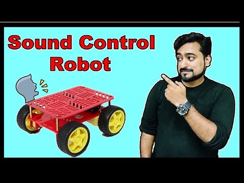 Sound Sensor Robot | Robotics Project | Control Robot | Robotics institute | Probot
