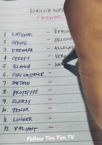 English Words: Synonyms: Rational - Reasonable https://youtube.com/@timtimtv1125 | Tim Tim TV