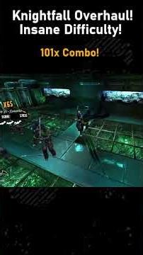 101x Combo - Knightfall Overhaul - Rumble in the Jungle #batmanarkhamasylum