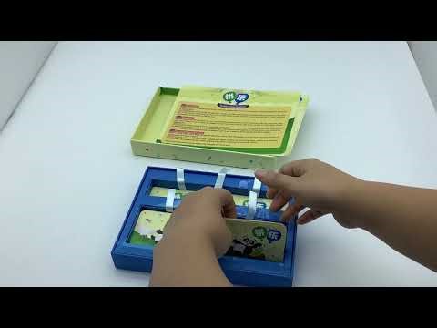 Custom Card Game Box with Cards | Educational Game Packaging Show