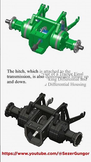Modeling the Behavior of a Tractor Final Drive Axle with a Locking Differential and Stress Analysis