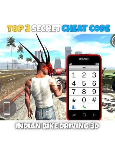 TOP 3 SECRET CHEAT CODE IN INDIAN BIKE DRIVING 3D | Indian Bike Driving 3D New Update Cheat Code