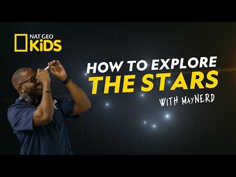 How to Spot Stars and Constellations in the Sky ⭐️| The Wonder List | Earth Month 🌎| ‪@natgeokids‬