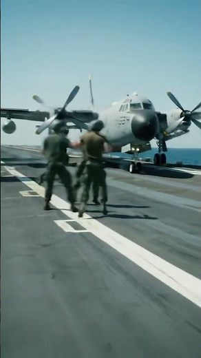 The Incredible Power of a C-2 Greyhound Takeoff #Aviation
