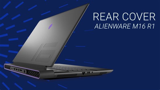 How to Replace the Rear Cover on Alienware m16 R1