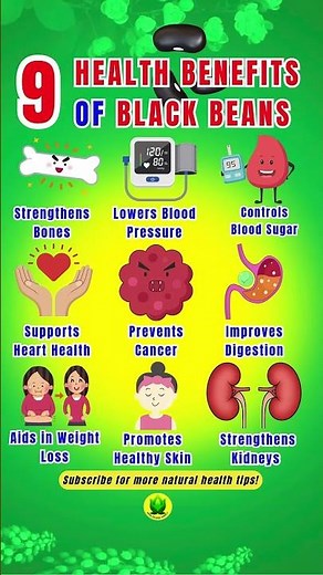 9 Health Benefits of Black Beans