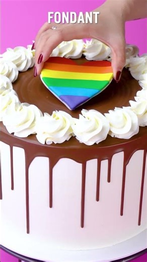Dreamy Colorful Dessert 🍫💖 #shorts #dessert #sweet