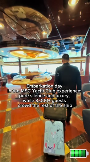 Experience Luxury in MSC Yacht Club Embarkation Day