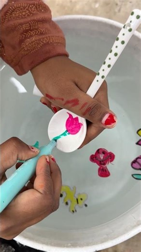 How to draw flower pink easy with viral pen Magic pen #shorts