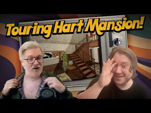 Touring the HART TO HART Mansion / TV floor plan / CG Tour / YouTube Exclusive