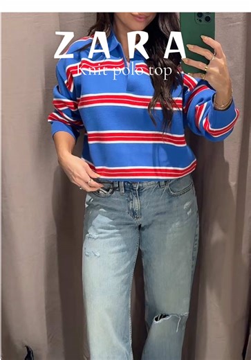 The knit polo you didn’t know you needed 🤍 Product code: 5536/020/400@ZARA #fyp #zara #zaratryonhaul