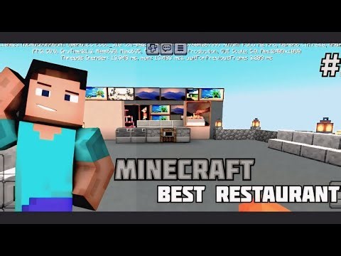 MINECRAFT BEST RESTAURANT CREATED BY ME