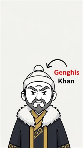 Rise of Genghis Khan ⚔️ #apexhistory #shorts #history