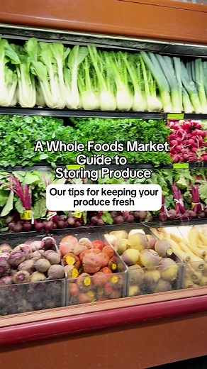 113K views · 448 reactions | Store your produce like a pro  | Whole Foods Market | Facebook