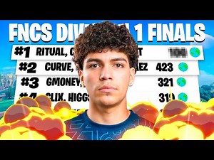 🏆1ST PLACE IN FNCS DIV 1 FINALS 🏆 | Coldfv