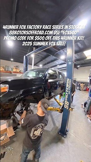 Toyota 4Runner Fox Factory Race Series Suspension Lift #88rotorsoffroad