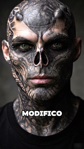 He removed his nose, ears, and fingers to look like an alien 😳