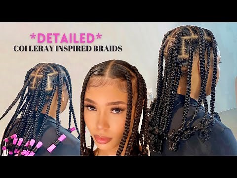 *HOW TO* COI LERAY INSPIRED BRAIDS *DETAILED*