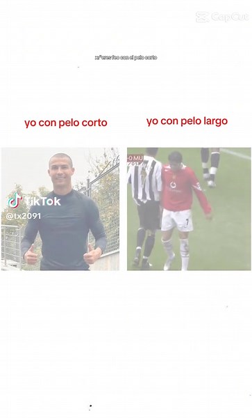 Cristiano Ronaldo Hairstyle Edits - Short vs. Long Hair