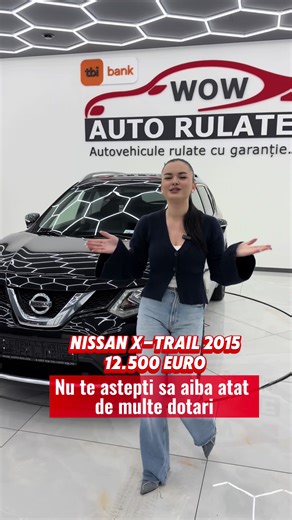 🚗 „Dacă vrei un SUV care să le facă pe toate… uită-te la asta!” 👀 Nissan X-Trail 2015 💥 ✔️ Spațios ✔️ Confortabil ✔️ Super fiabil ✔️ Perfect pentru familie & vacanțe 💬 Scrie „X-TRAIL” în comentarii pentru detalii 📩 Sau mesaj privat acum #fyp #wowautorulate #nissan #xtrail