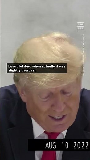 Trump Invokes Fifth Amendment in Deposition Footage From NY Attorney Gen's Office