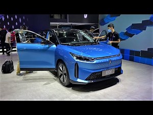 2021 FAW Bestune E01 EV FirstLook Walkaround—2020 Beijing Motor Show—2021款一汽奔腾E01，外观与内饰实拍