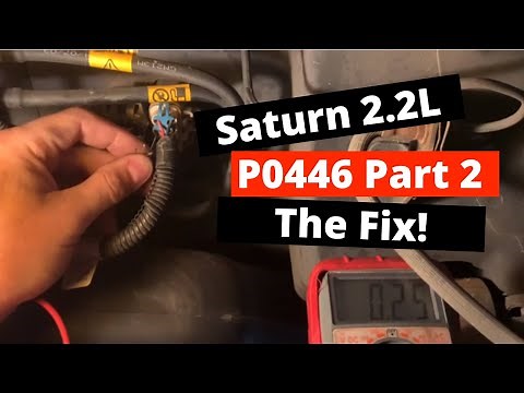 Saturn Ion: P0446 EVAP Vent System Performance, Part II