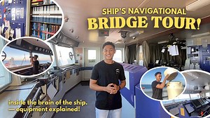 31K views · 1.9K reactions | Bulk Carrier Ship BRIDGE TOUR | Seaman Vlog #Joshnosebest #SeamanVlogs #LifeAtSea | Joshnosebest | Facebook