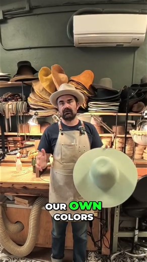 Crafting Custom Hats: The Art of Rabbit Fur Felt! #shorts