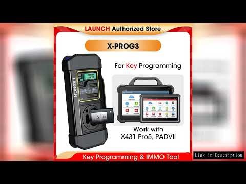 LAUNCH X431 X-PROG 3 Car Key Programmer Obd2 Scanner XPROG3 Immobilizer Smart Keys Remote X Prog3 Fo