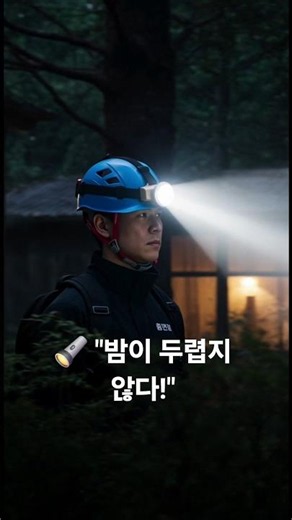 충전식 헤드랜턴 직접 써봤습니다! #다이소추천 👍