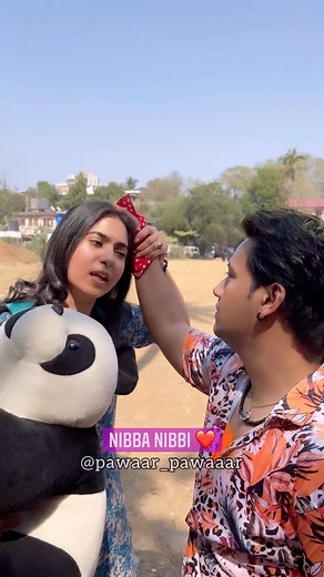 Khushaal | NIBBA NIBBI ❤️ . . .📹 - @sneha16chauhan .#reelkarofeelkaro #comedyvideos #nibbanibbimemes #valentineday #khushaalpawaar #nibbanibbi | Instagram