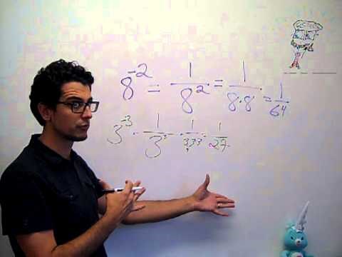 Negative exponents (multiplying and dividing)