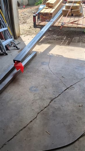 Salt City Steel on Instagram: "Building a fence on my own property for a change, metal and wood combo. Pretty excited about this one. We're going to cement some post in today and start kicking butt. Start kicking butt #fence #build #weld #maker"