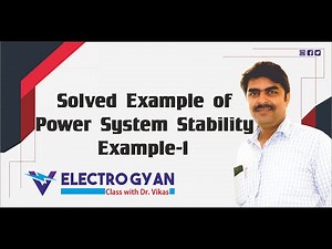 Power System Stability Analysis Solved Problems || Example-1||