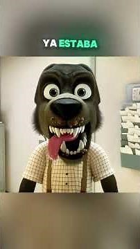 The wolf disguised himself as a dog to eat sheep 😨🐺 #youtubeshorts