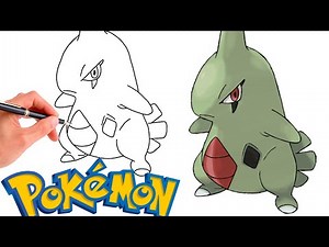 How To Draw LARVITAR POKEMON #246 | Generation 2
